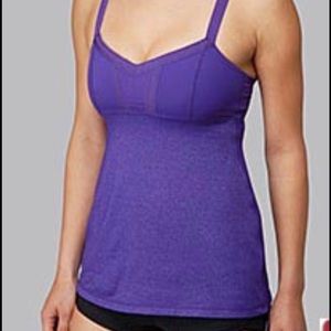 Lululemon Hot Class blue tank